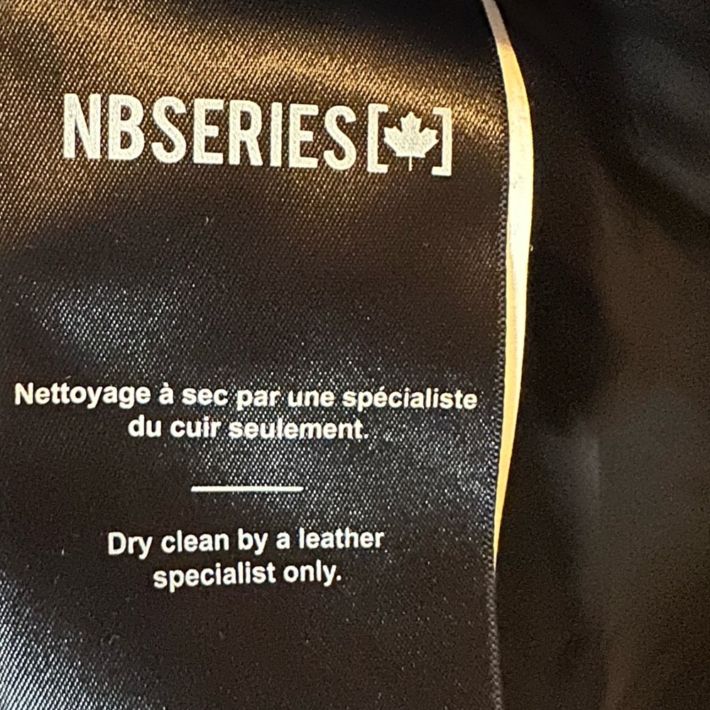 Nicole Benisti NB Series Black Lamb Leather Duck Down Puffer Coat XS - Picture 12 of 12